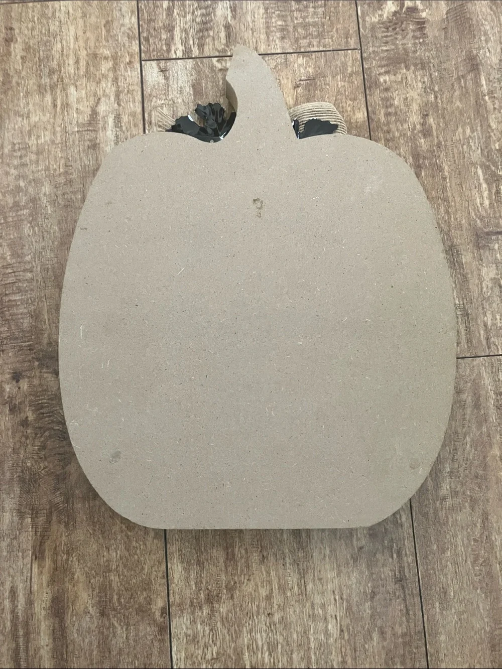Gather Pumpkin Wall Decor in Orange with Metal Accent